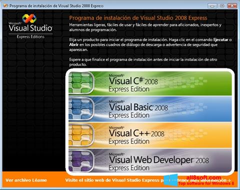 截图 Microsoft Visual Studio Express Windows 8