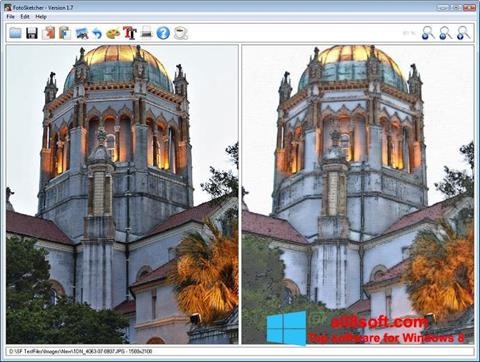 截图 FotoSketcher Windows 8