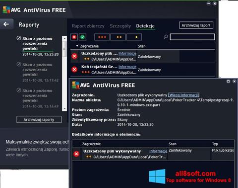 截图 AVG AntiVirus Free Windows 8