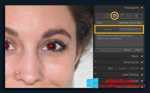 截图 Red Eye Remover Windows 8
