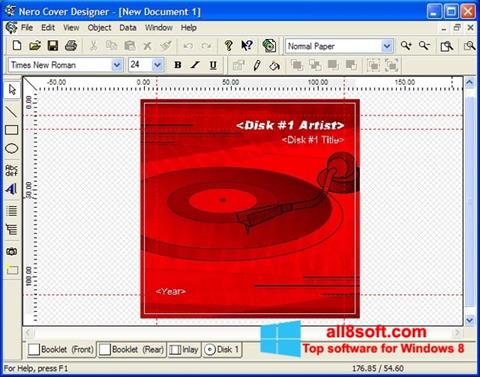 截图 Nero Cover Designer Windows 8