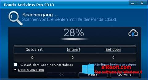 截图 Panda Antivirus Pro Windows 8
