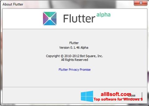 截图 Flutter Windows 8
