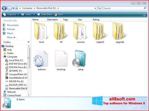截图 Windows 7 USB DVD Download Tool Windows 8