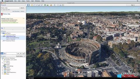 截图 Google Earth Pro Windows 8