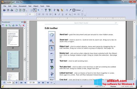 截图 Infix PDF Editor Windows 8