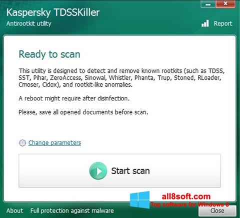 截图 Kaspersky TDSSKiller Windows 8
