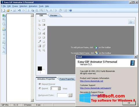 截图 Easy GIF Animator Windows 8