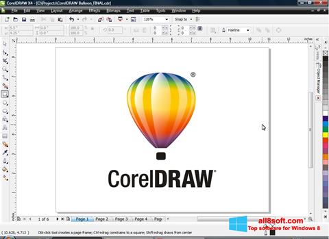 截图 CorelDRAW Windows 8