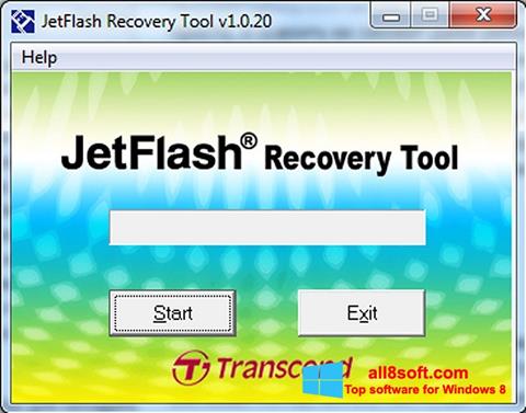 截图 JetFlash Recovery Tool Windows 8