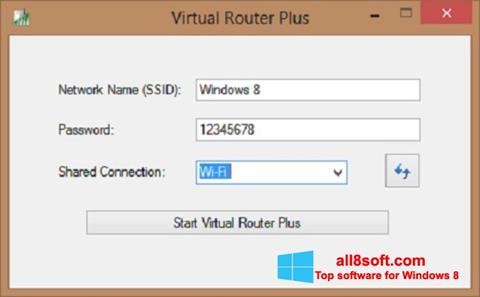 截图 Virtual Router Plus Windows 8