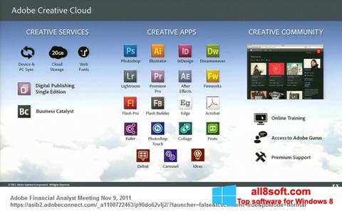 截图 Adobe Creative Cloud Windows 8