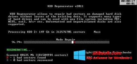 截图 HDD Regenerator Windows 8