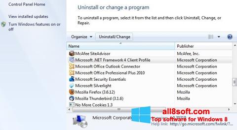 截图 Microsoft .NET Framework Windows 8