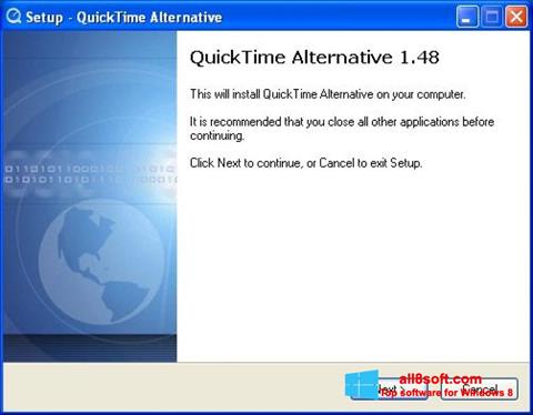 截图 QuickTime Alternative Windows 8